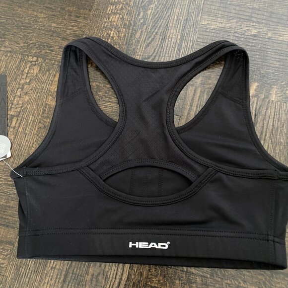 BNWT Head Medium-Impact Sports Bra - S, black - Picture 5 of 8